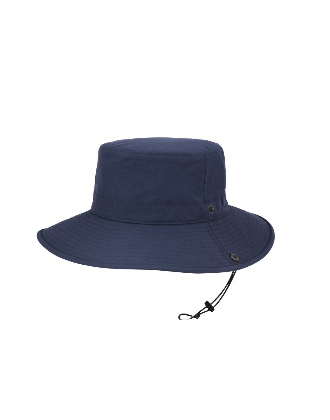 Navy colour hat back view