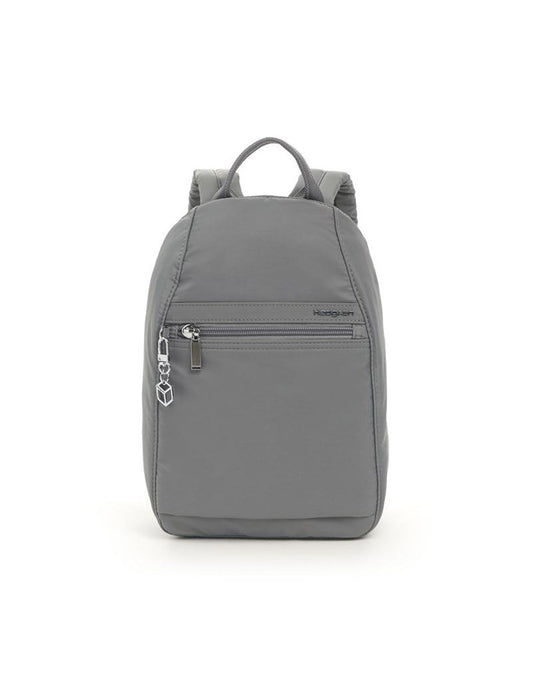 Product Image – Hedgren vogue titanium colour backpack front view