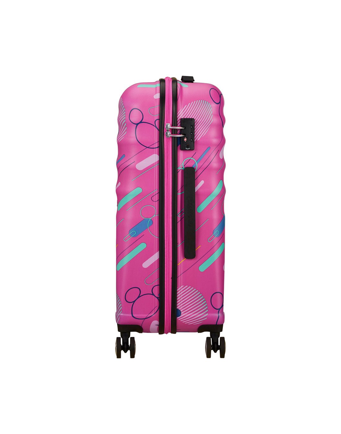 American Tourister Disney Wavebreaker Medium Spinner - Minnie Future Pop, left side view