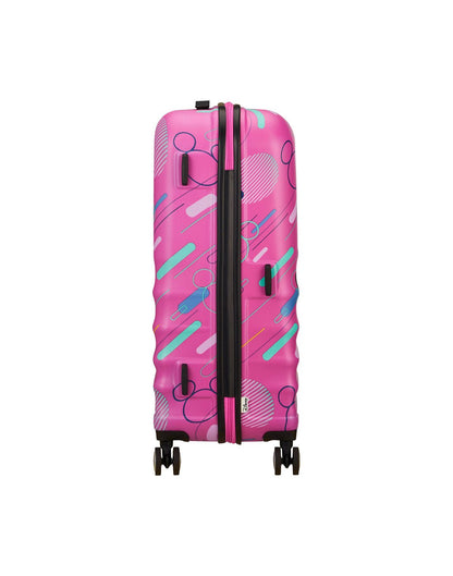 American Tourister Disney Wavebreaker Medium Spinner - Minnie Future Pop, right side view