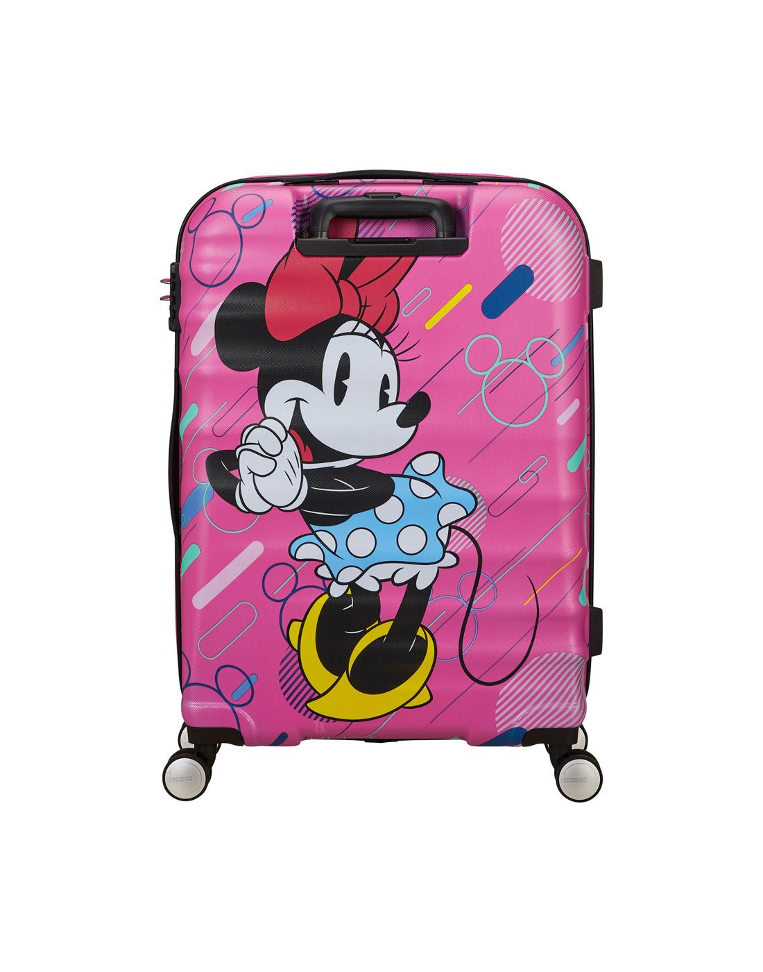 American Tourister Disney Wavebreaker Medium Spinner - Minnie Future Pop, back view