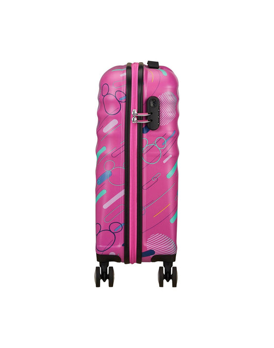 Product Image – American Tourister Disney Wavebreaker Spinner Carry-on - Minnie Future Pop, left side view