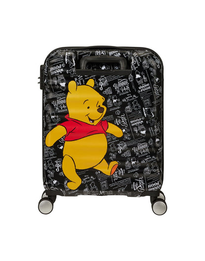 American Tourister Disney Wavebreaker Spinner Carry-on - Winnie the Pooh, back view