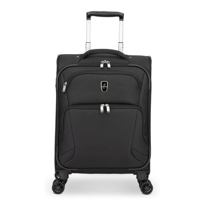 Atlantic Artisan III 19" Spinner Carry-on, black, front view