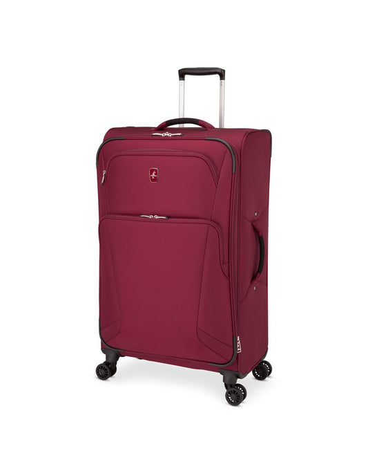 Product Image – Atlantic Artisan III 28" Expandable Spinner, burgundy, front angled view