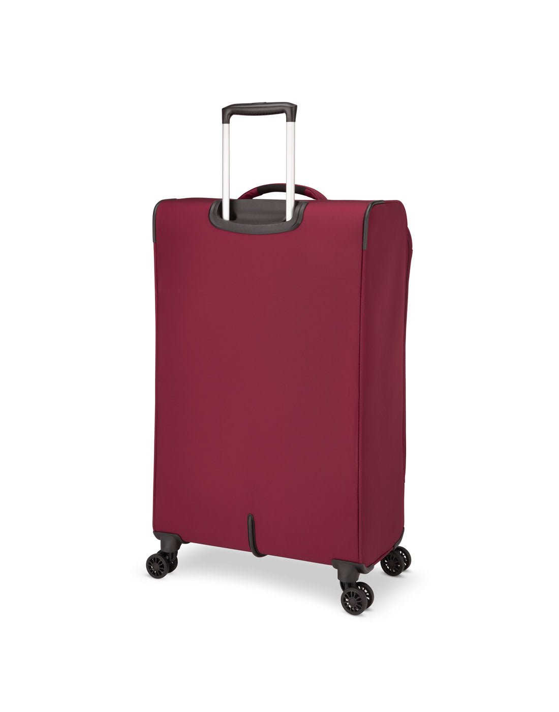 Atlantic Artisan III 28" Expandable Spinner, burgundy, back angled view