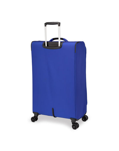 Atlantic Artisan III 28" Expandable Spinner, blue, back angled view