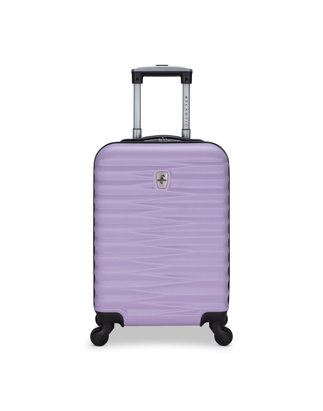 Atlantic Chaser Hardside 19" Spinner Carry-on in powder lilac, front view