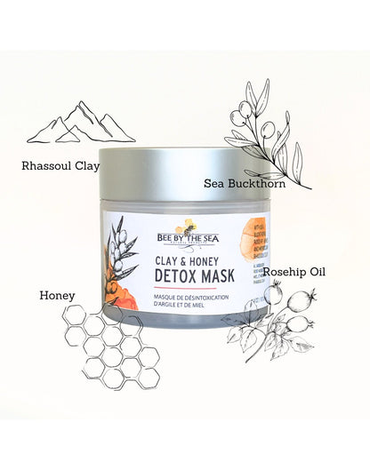 Bee by the Sea Clay & Honey Detox Mask - ONLINE ONLY