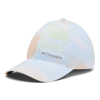 Columbia Coolhead™ II Ball Cap in white undercurrent print, front view