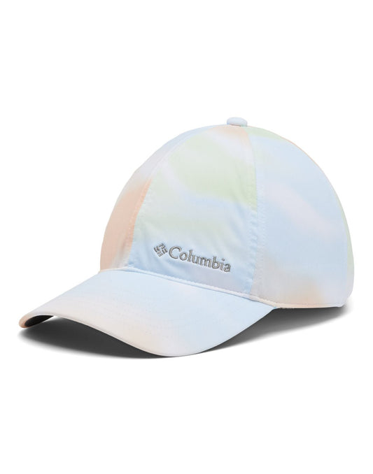 Product Image – Columbia Coolhead™ II Ball Cap in white undercurrent print, front view