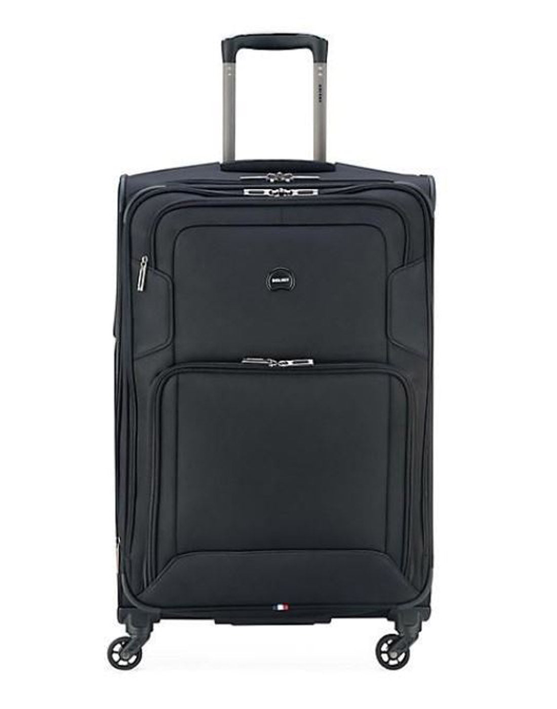 Delsey Optima Expandable 32" Spinner, black, front view