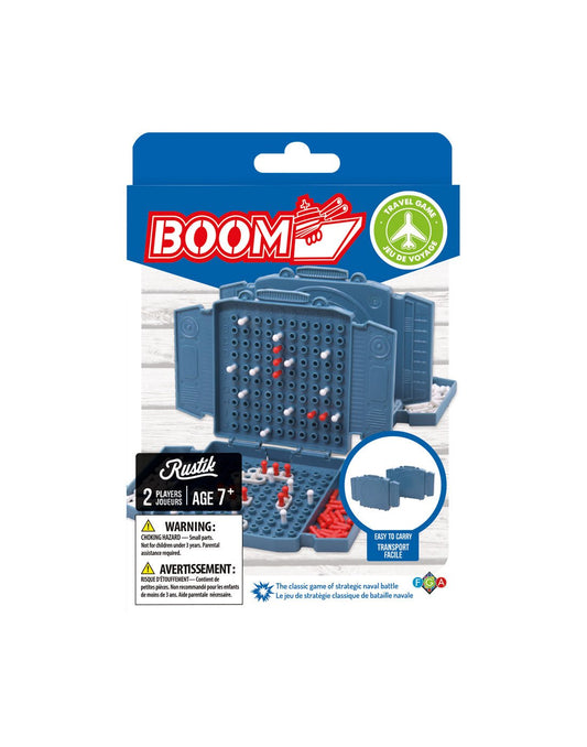 Product Image – Boom travel game, front view of box