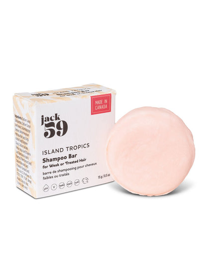 Jack59 Travel Shampoo Bar - island tropics