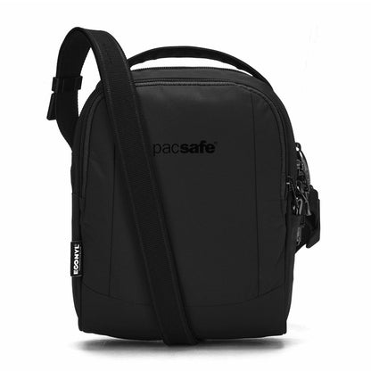 Pacsafe® LS100 Anti-theft Crossbody Bag, black, front view