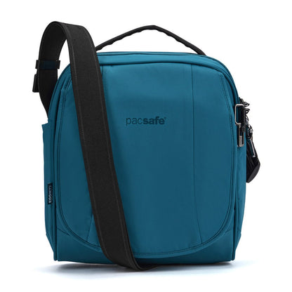 Pacsafe® LS200 Anti-theft Crossbody Bag, tidal teal, front view