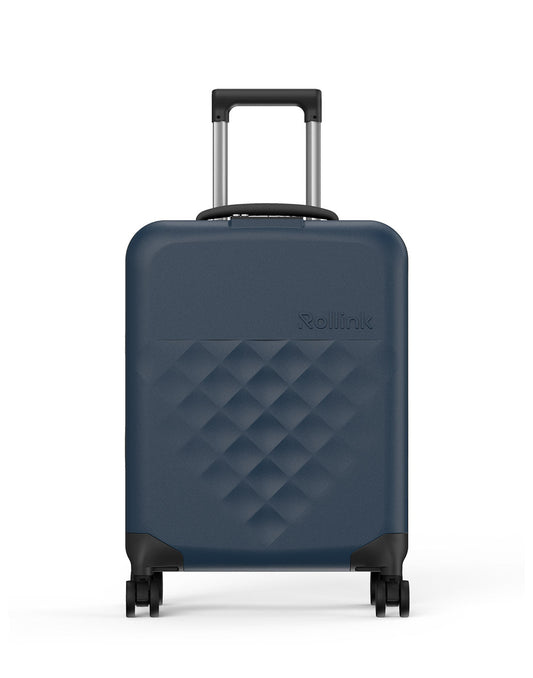 Product Image – Rollink Flex 360° Carry-On, blue, front view