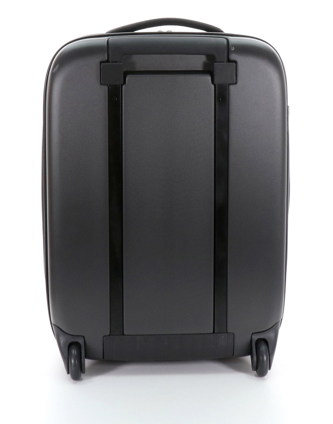 Rollink Flex Earth 20" Carry-On, back view of black hardshell case