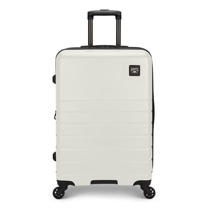 Roots Panorama 24" Hardside Expandable Spinner in tofu, white colour, front view