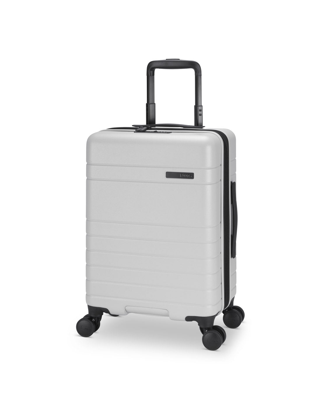 Roots Travel 19" Hardside Spinner Carry-on in antarctica, front angle view., 