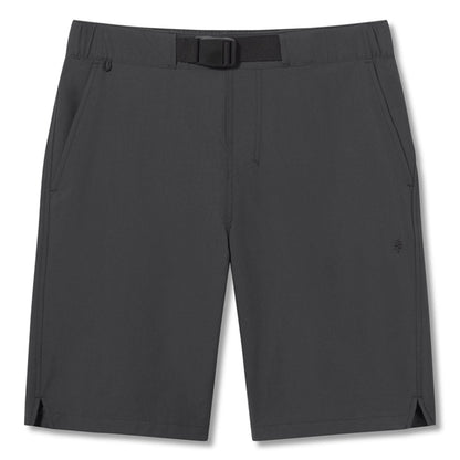 Royal Robbins Men's Backcountry Pro Multi Short, charcoal grey colour, front view