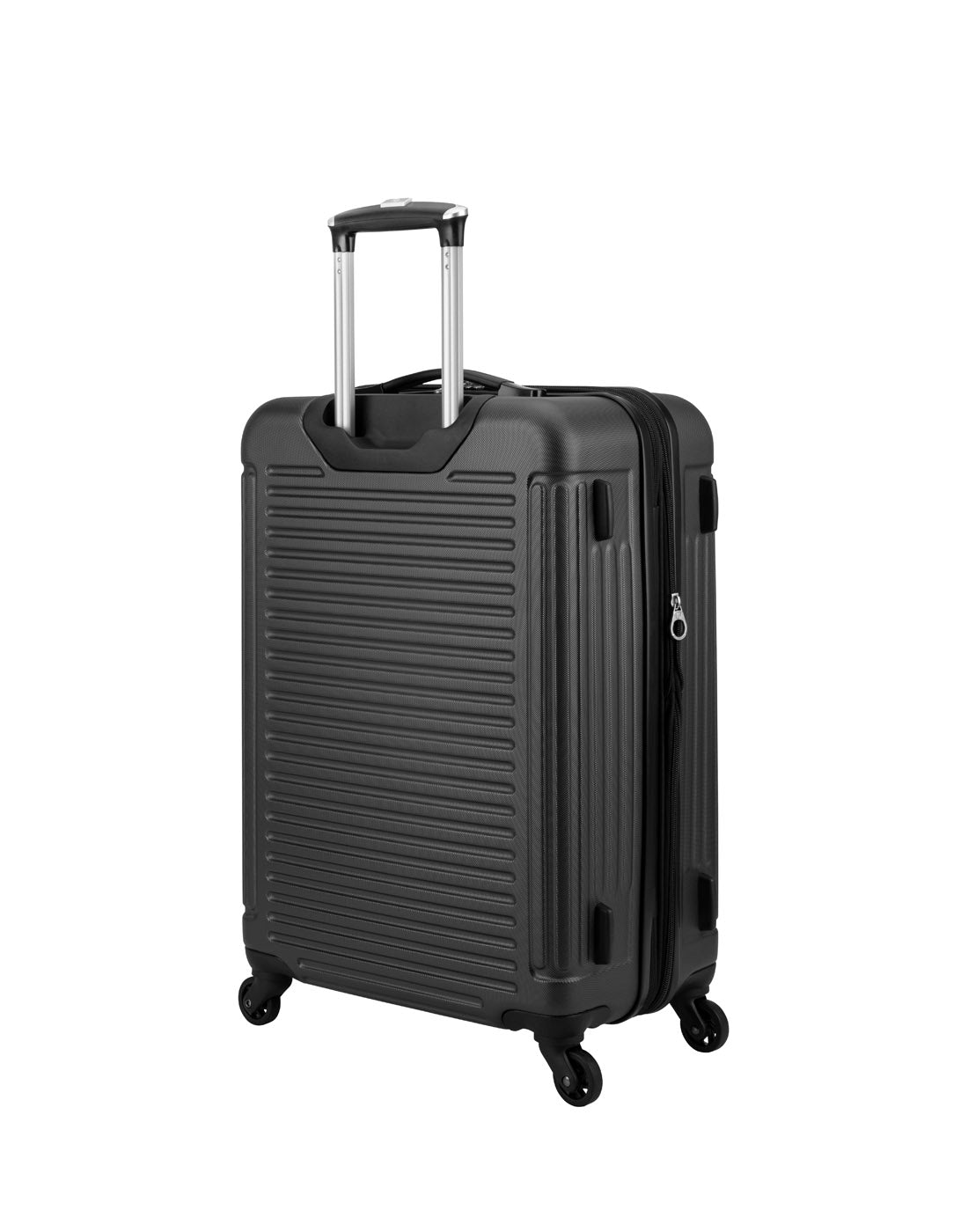 Swiss Gear Escapade 5 Hardside 24" Expandable Spinner, black, back view