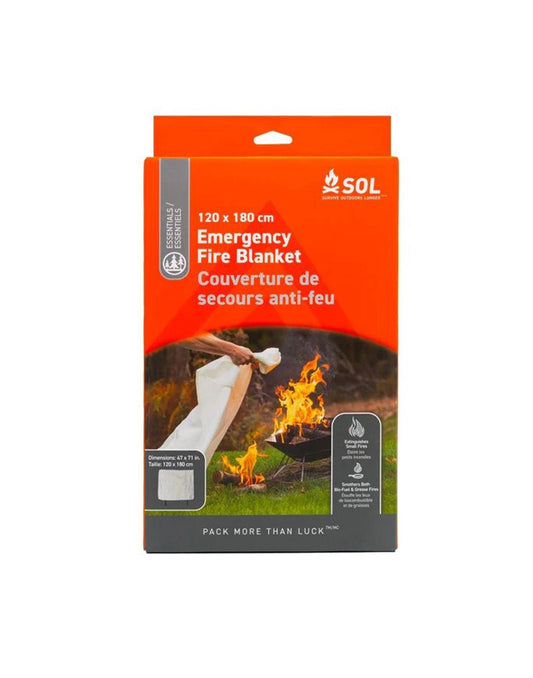 Product Image – SOL Emergency Fire Blanket, package view