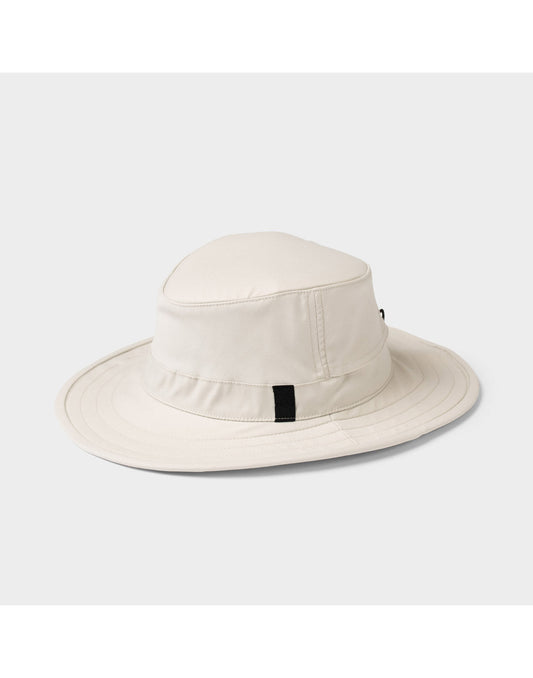 Product Image – Tilley TP101 The Clubhouse Hat in lightest tan, front angled view