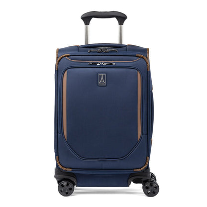 Travelpro Crew™ Classic Compact Carry-on Expandable Spinner in patriot blue, front view