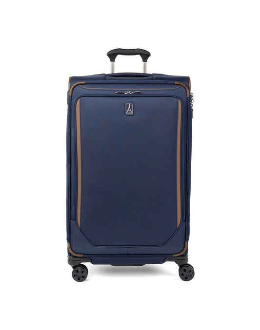 Product Image – Travelpro Crew™ Classic Large Check-in Expandable Spinner in Patriot Blue, front view.