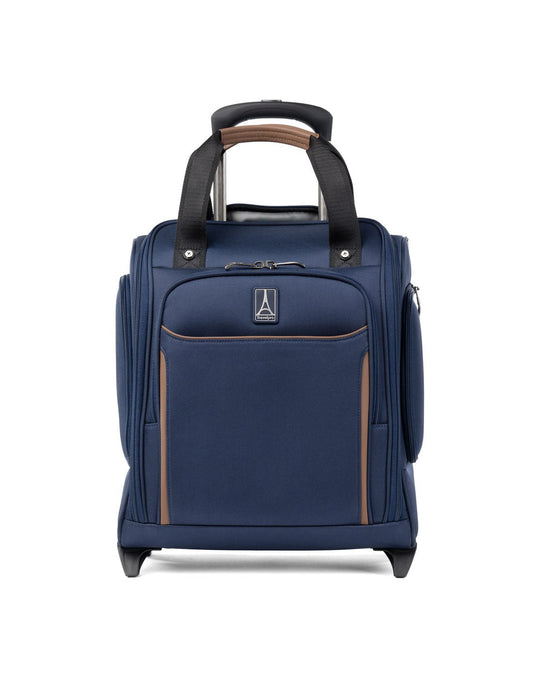 Product Image – Travelpro Crew™ Classic Rolling Underseat Carry-on in Patriot Blue, front view.