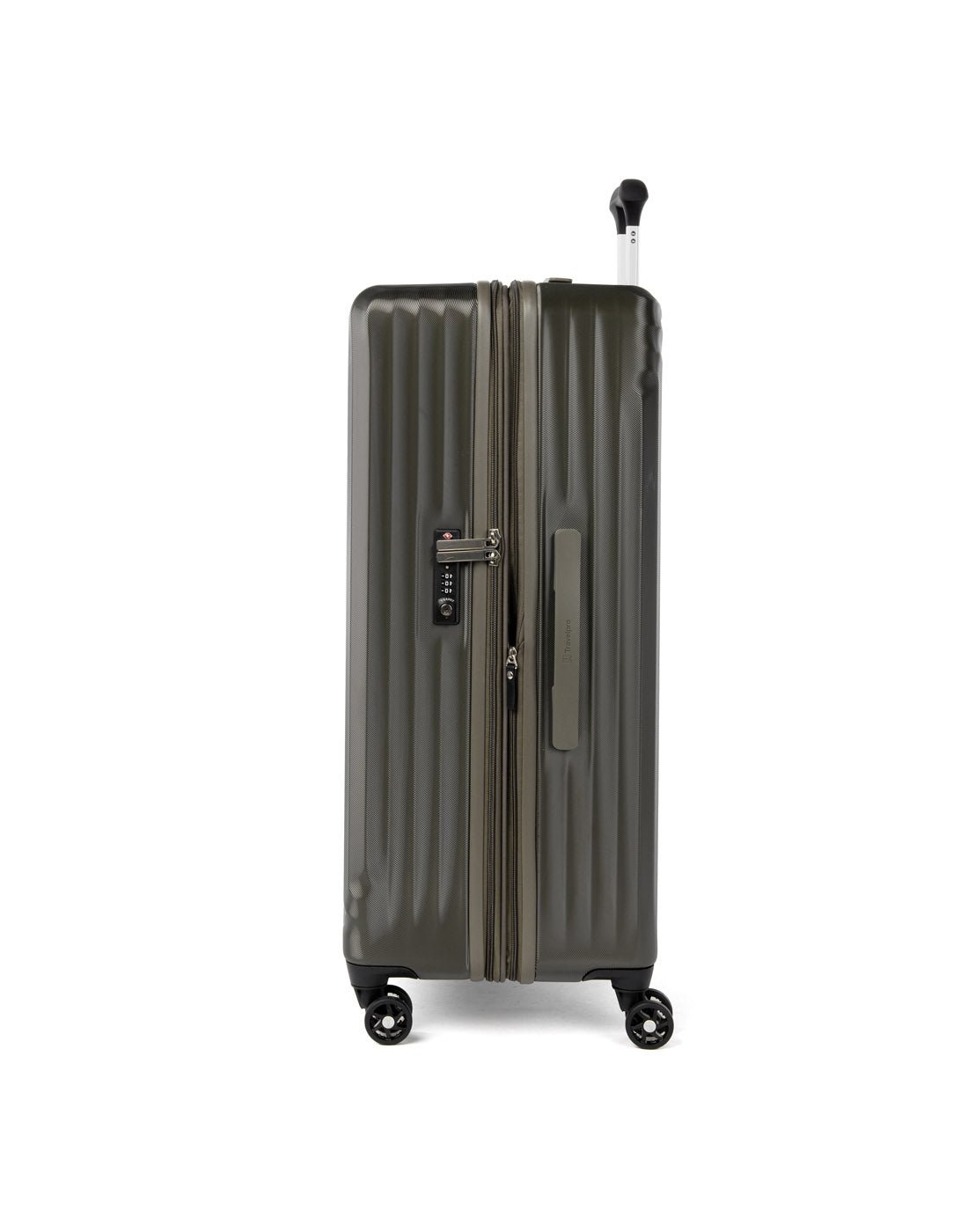 Travelpro Maxlite® Air Large Hardside Expandable Spinner, slate green, side view