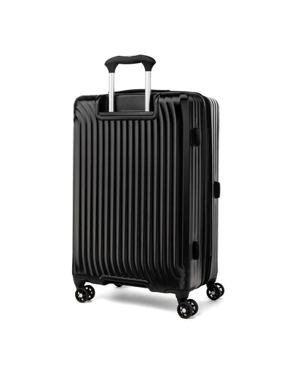 Travelpro Maxlite® Air Medium Hardside Expandable Spinner, black, back angled view