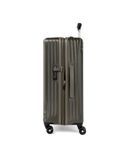 Travelpro Maxlite® Air Medium Hardside Expandable Spinner, slate green, side view