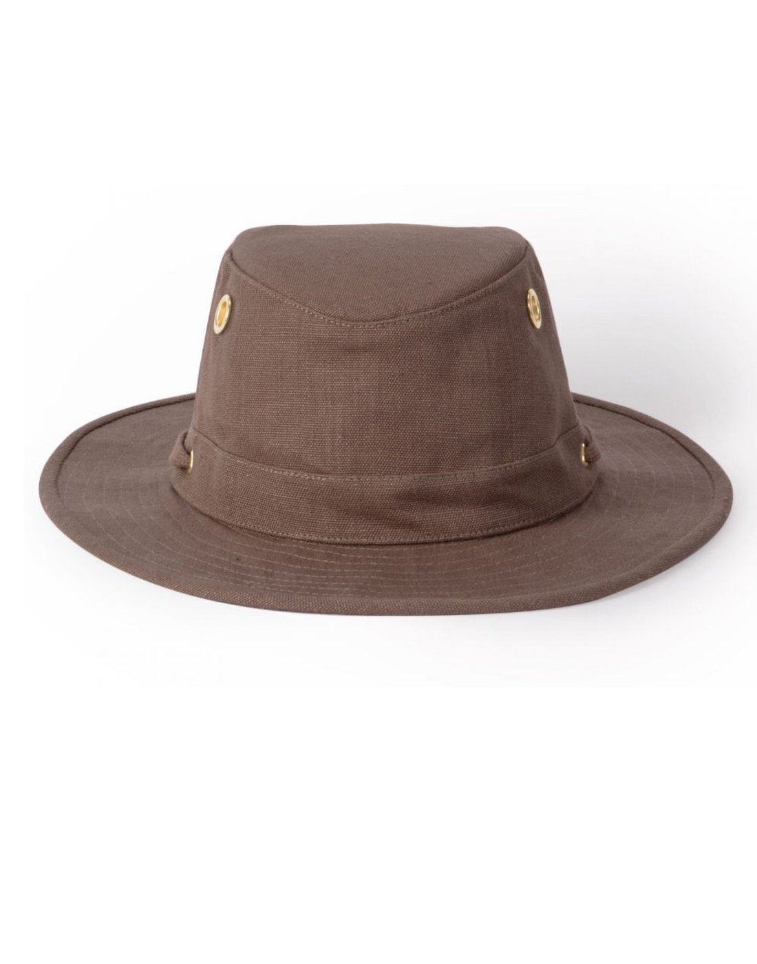 Mocha colour hat front view