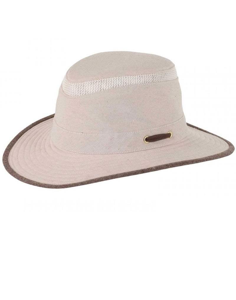 Sand colour hat side view
