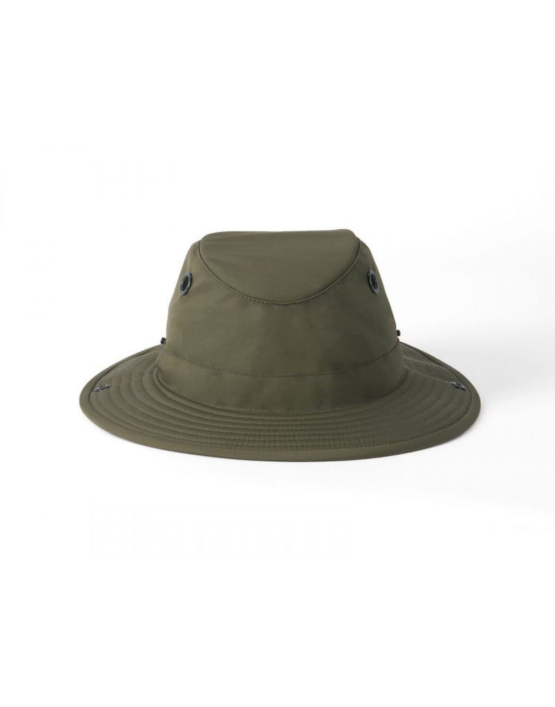 Olive colour hat front view