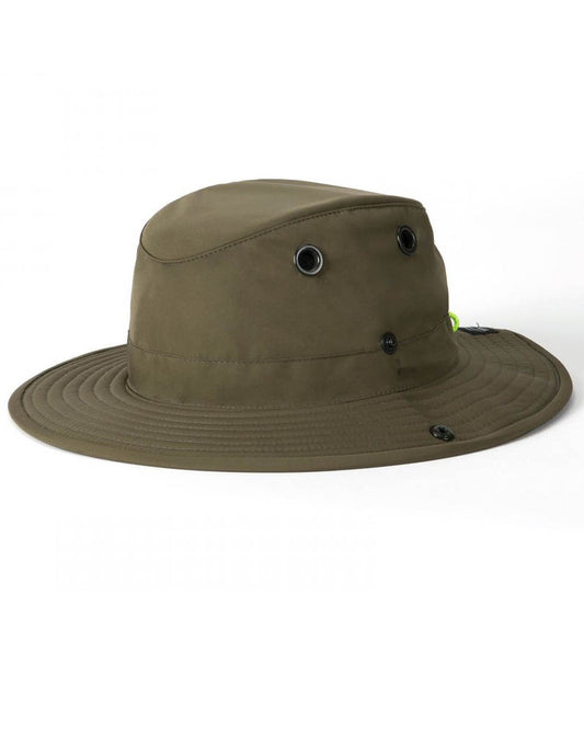 Product Image – Olive colour hat side view