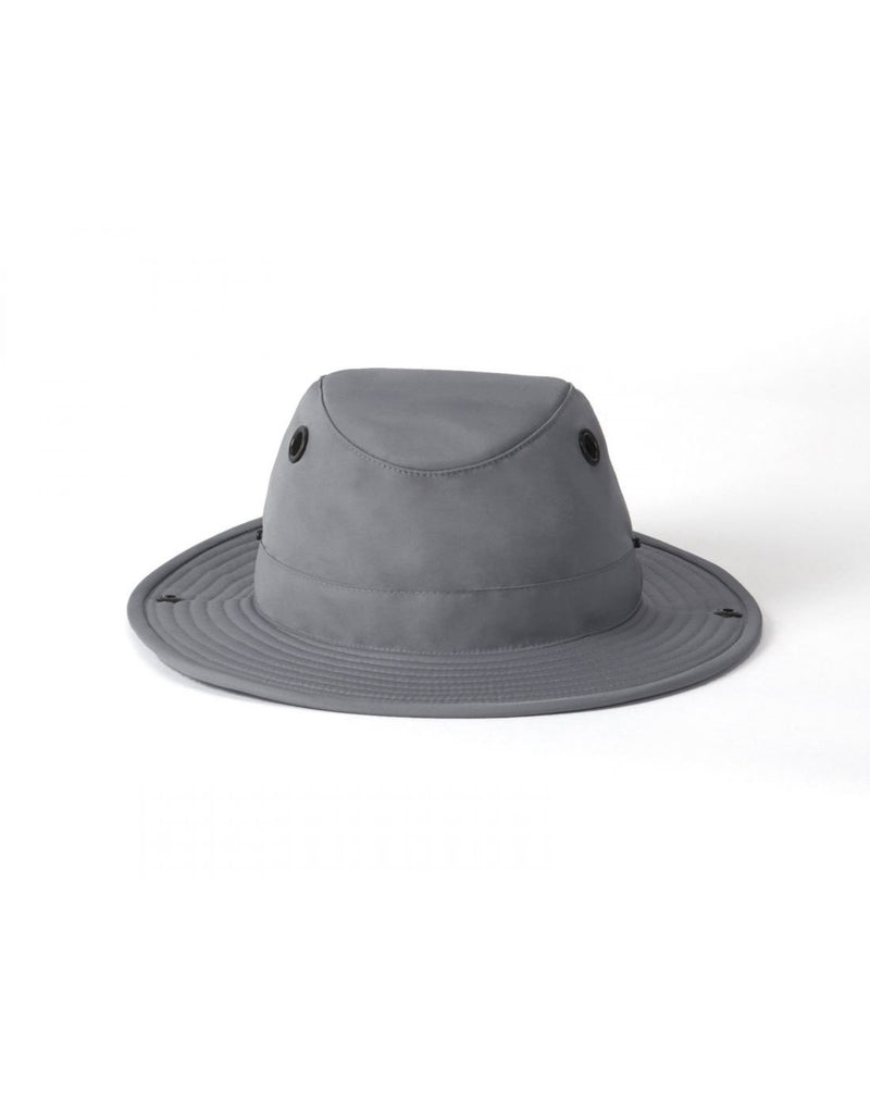 Grey colour hat front view