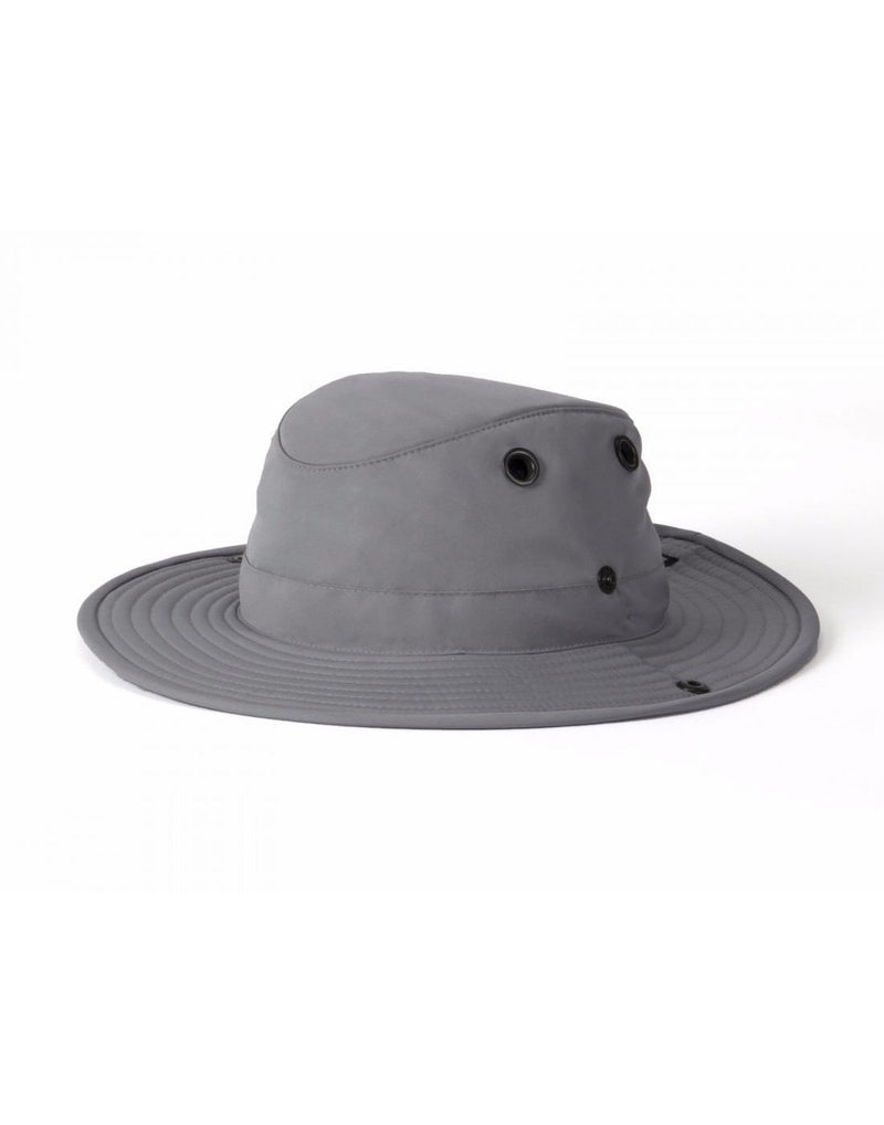 Grey colour hat side view
