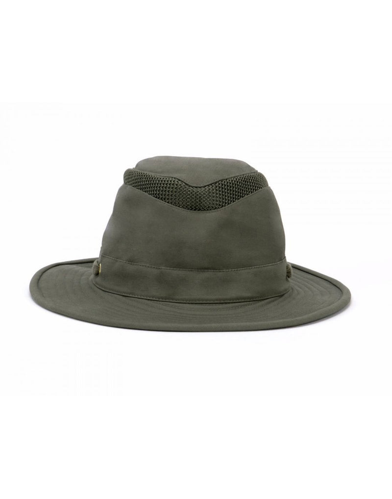 Olive colour hat back view