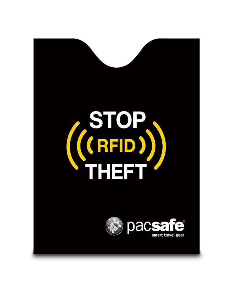   Pacsafe RFIDsleeve 50 passport protector front view