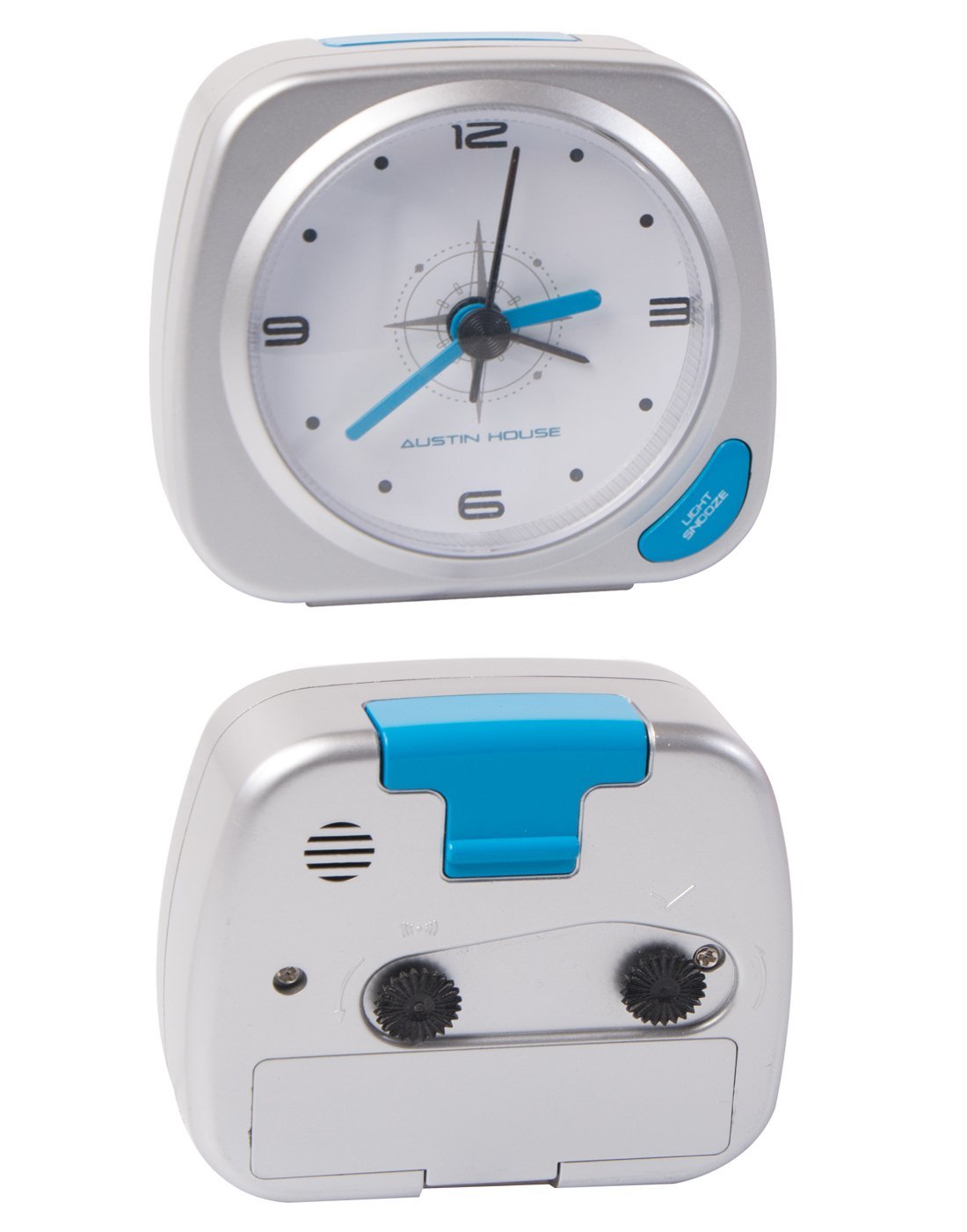 Austin House Travel Alarm Clock