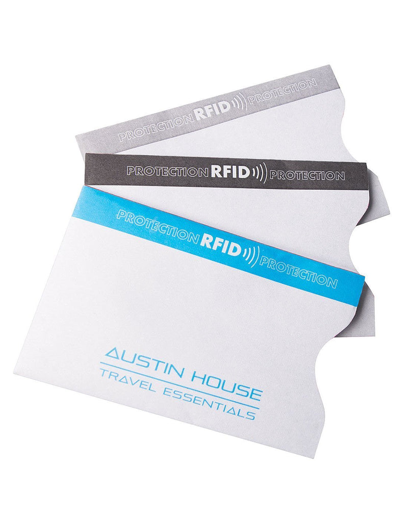 Austin House Set of 3 Cards Sleeves with RFID Protection