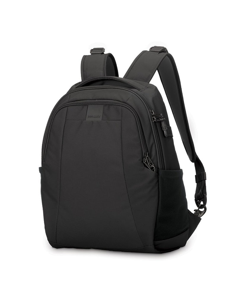 Metrosafe LS350 anti-theft 15l black colour backpack front view
