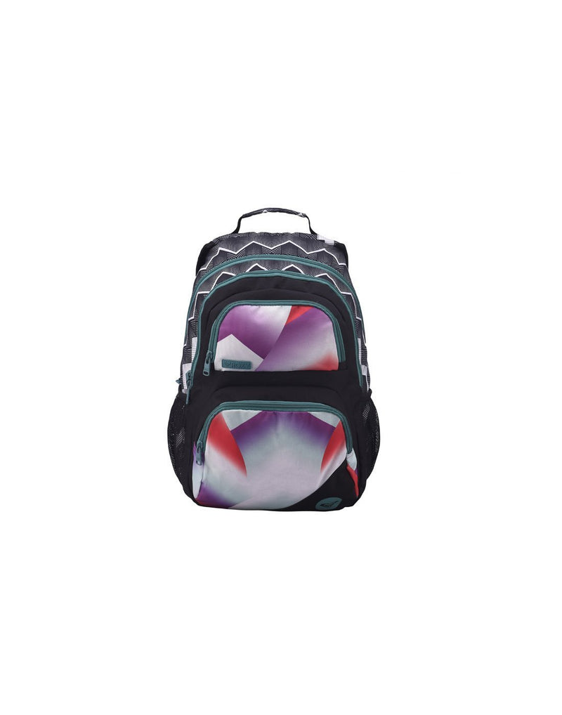 Roxy shadow dream backpack optic black colour front view