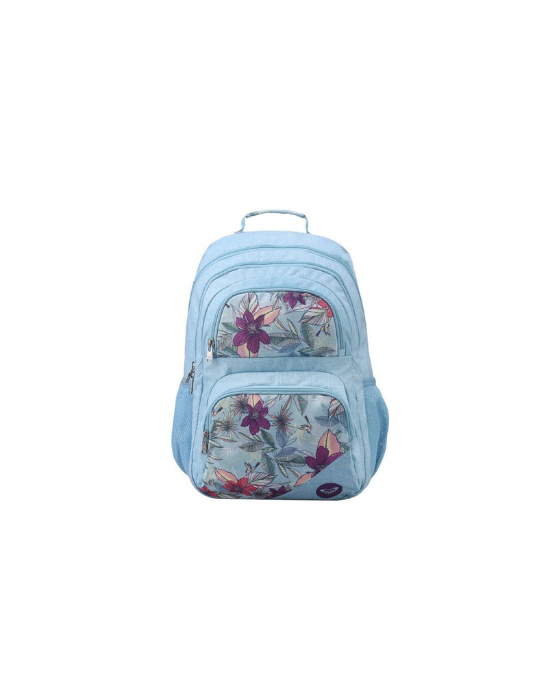 Roxy shadow dream backpack hawaiian colour front view