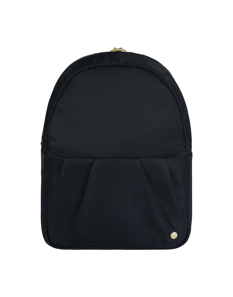 Citysafe cx convertible anti-theft black colour backpack front view