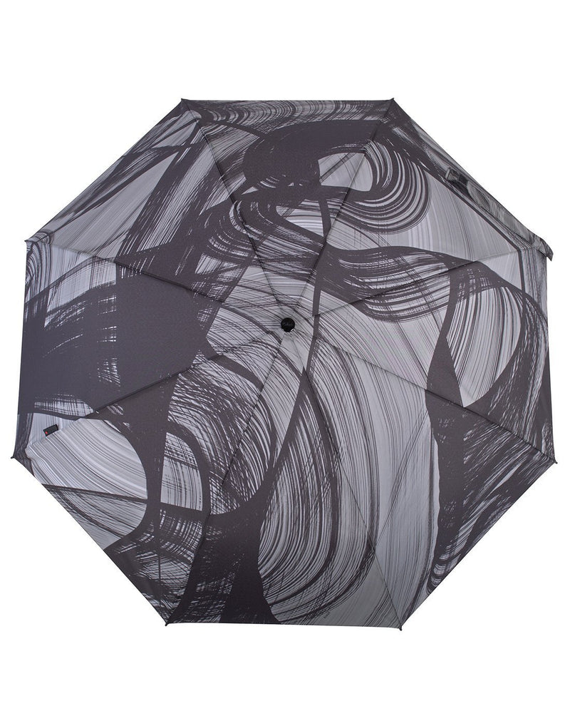 Knirps medium duomatic umbrella cinderella print colour front view