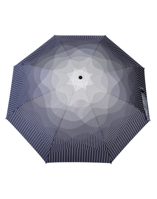 Product Image – Knirps medium duomatic umbrella fog colour front view